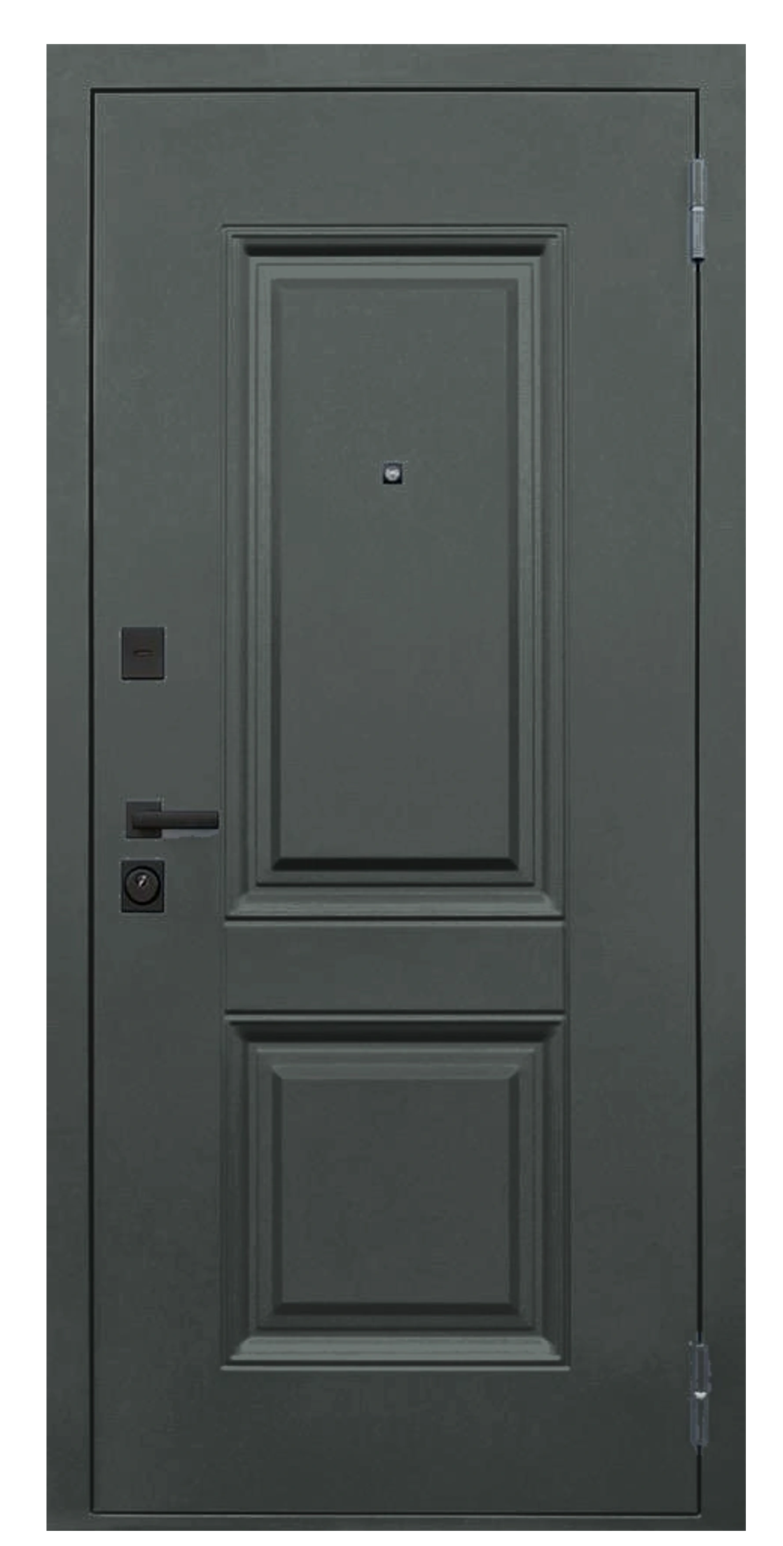 Стальная дверь «Квант» базальтово-серый